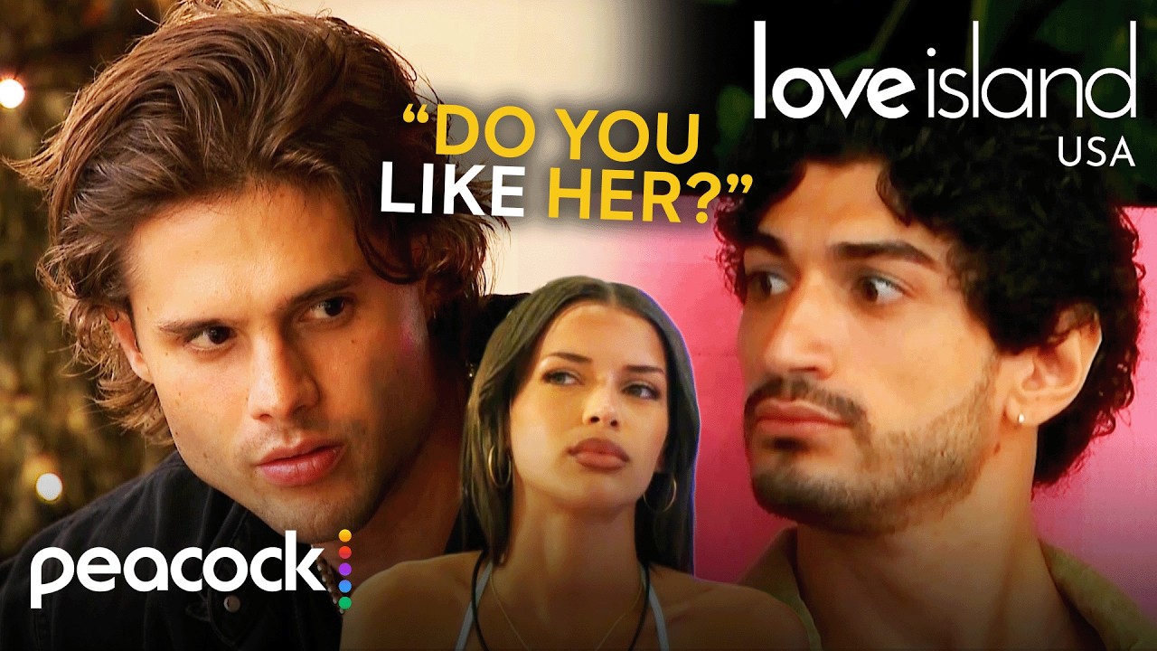 Bryce Wants To Chat With Kayda and Zach Has Questions | Love Island USA on Peacock