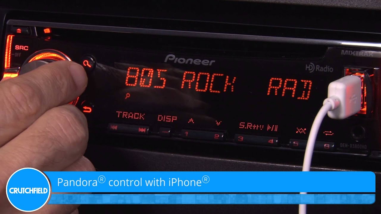 Pioneer DEH-X5800HD Display and Controls Demo | Crutchfield Video
