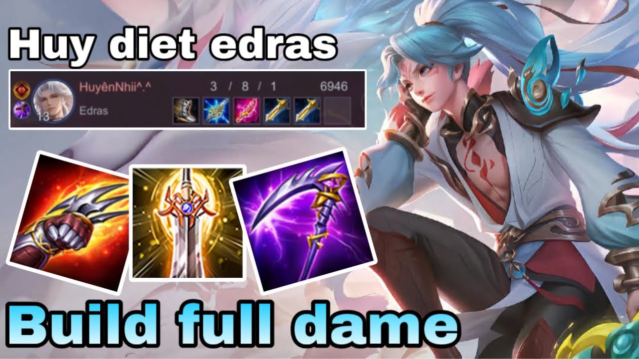 Yuvkito TOP Allain | Huỷ Diệt Edras Với Build Đồ Full Dame Sẽ NTN