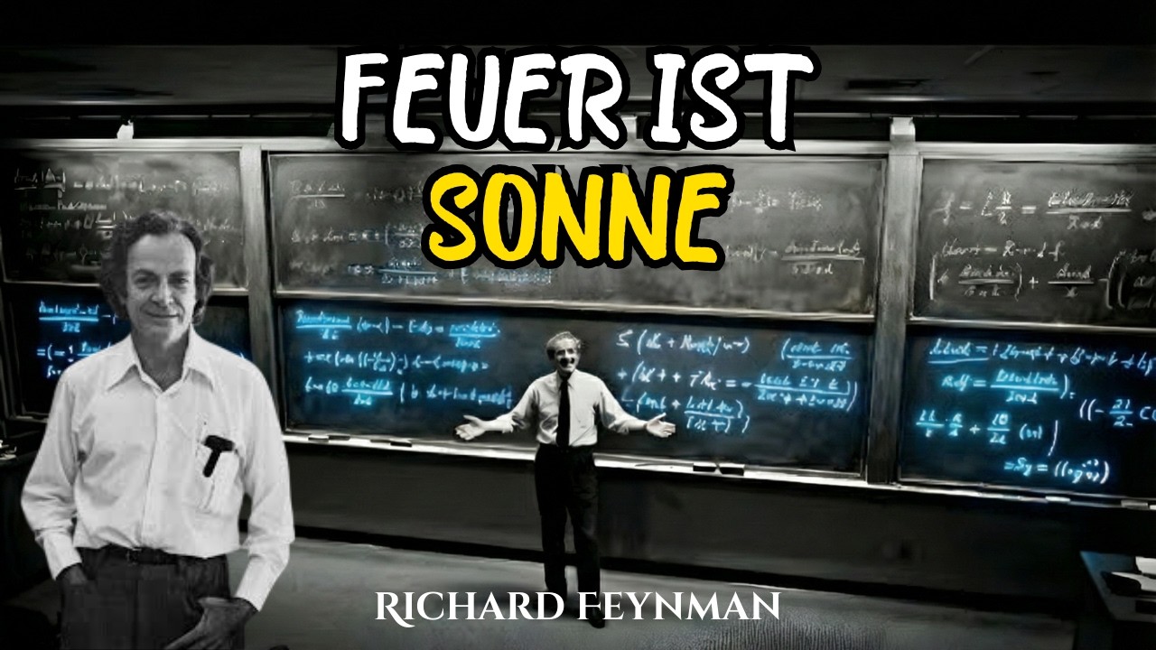 Energie ist KEINE Flüssigkeit – Warum Feuer Sonnenlicht ist und Bäume aus Luft bestehen | Feynman