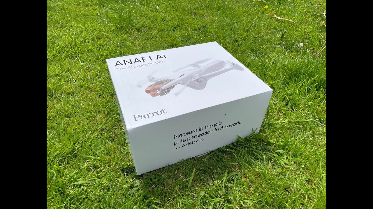Unboxing of the new Parrot Anafi Ai