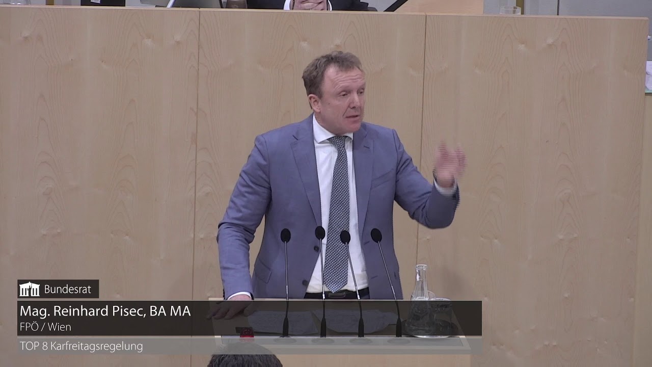Reinhard Pisec - Karfreitag - 14.3.2019