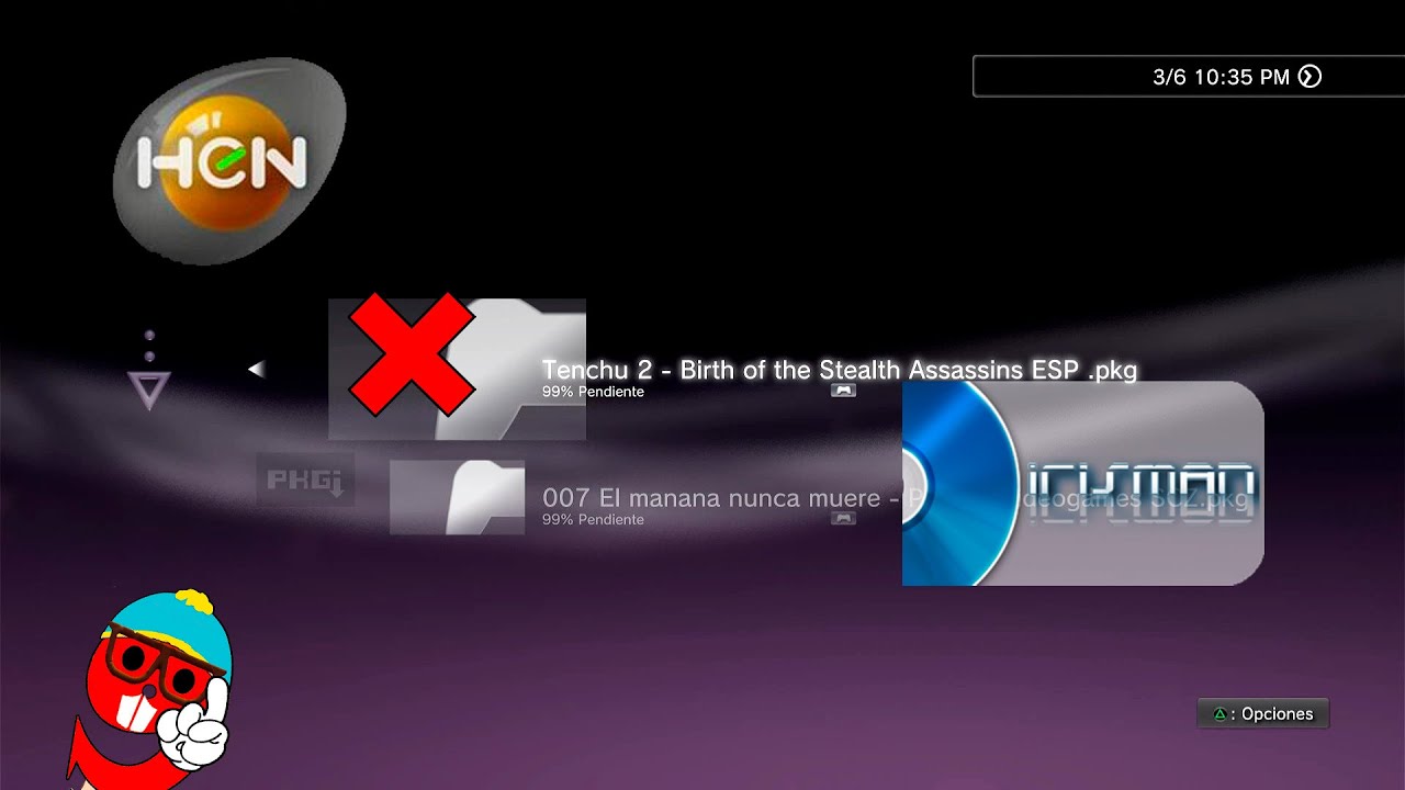 Como solucionar el error 99% descarga en segundo plano en PS3 HFW/Hen