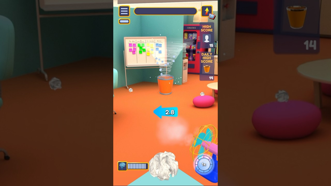 Paper Toss + Which is your favorite Power Up?