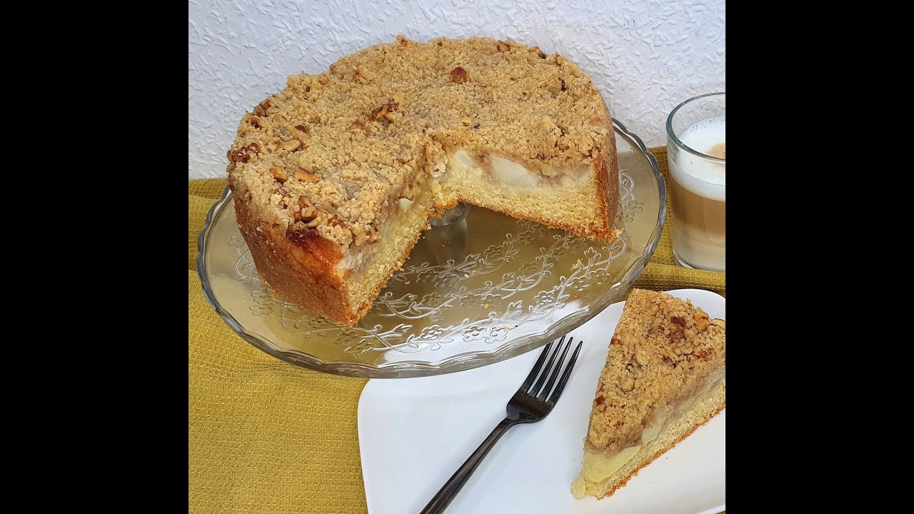 Pan de manzana/ Torta de manzana/ Apfelkuchen/ torta alemana de manzanas