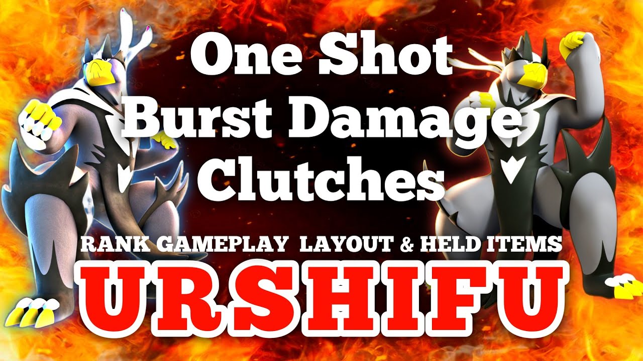 URSHIFU Single Strike One Shot Burst Damage Clutches Highlights PokemonUNITE