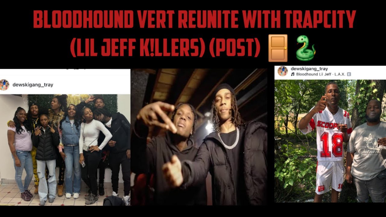 BloodHound Vert Reunite With TrapCity (Lil Jeff K!llers) (Post) 🚪🐍