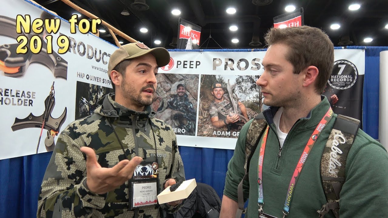 Total Peep ATA 2019 - Release Holder and Hip Quiver