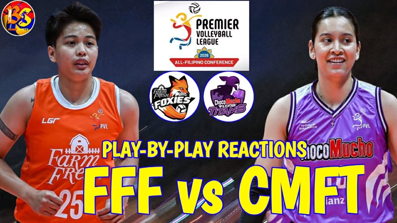 FARM FRESH vs CHOCO MUCHO I PVL AFC 2026 I PLAY-BY-PLAY REACTIONS
