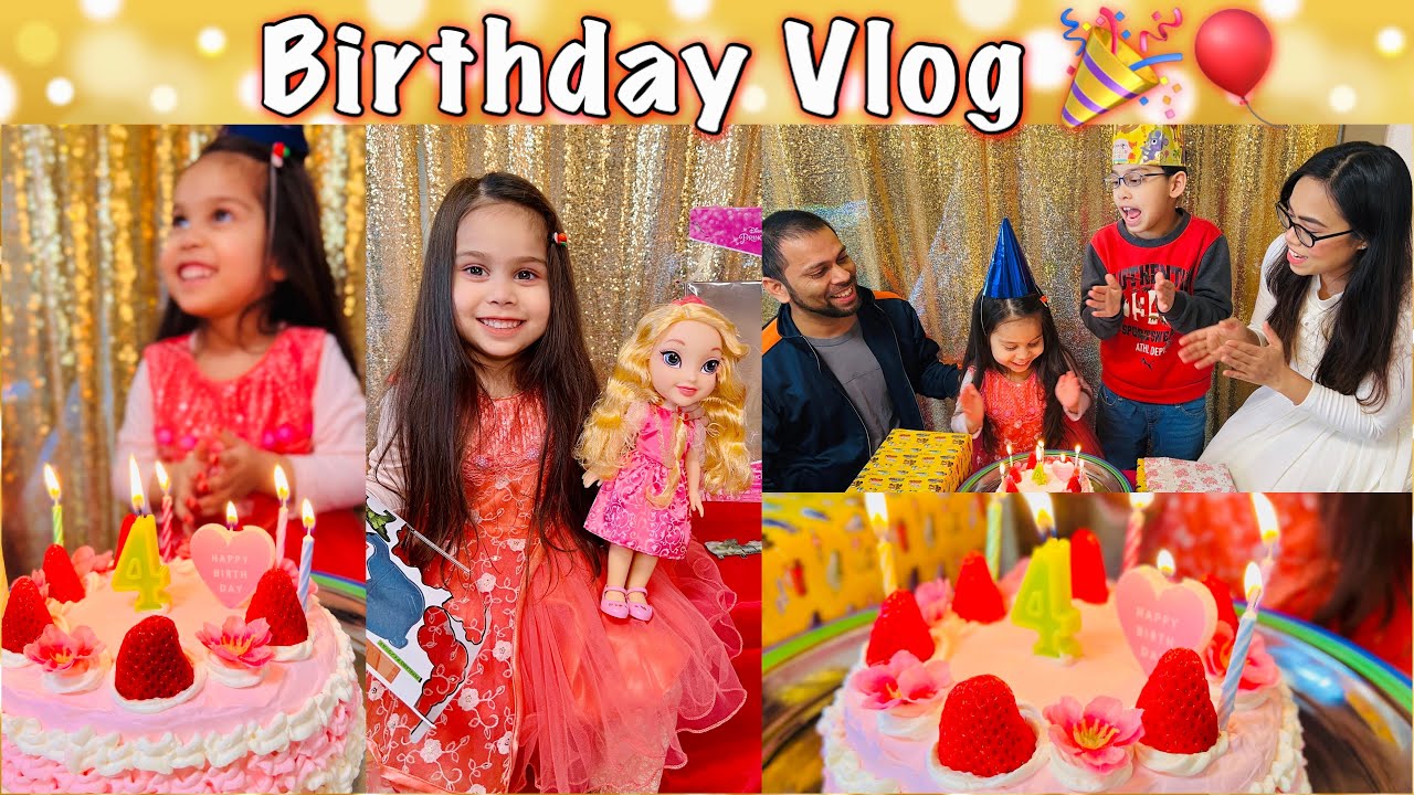 Princess Shanaya Turns 4 !! 🥳 | Birthday Vlog | safwanshanayasfamilyvlog
