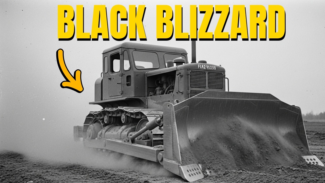 The Bulldozer vs The Dust Bowl 1936's 300 Mile Black Blizzard Battle 24 Hours