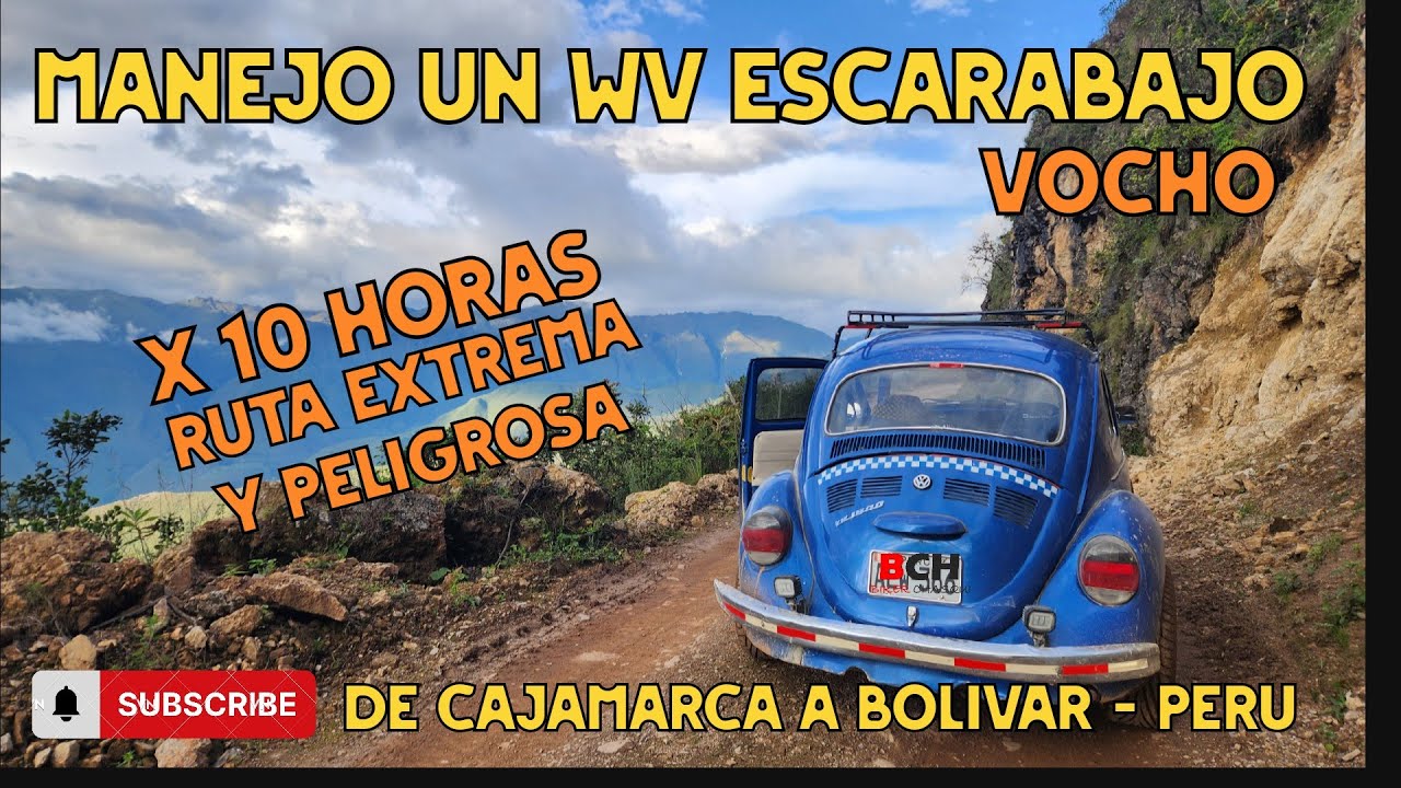 RUTA EXTREMA EN UN VOCHO, volkswagen beetle