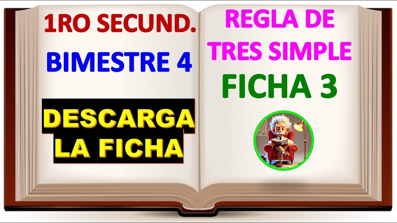 BIM 4 - Regla de tres simple - Ficha 3