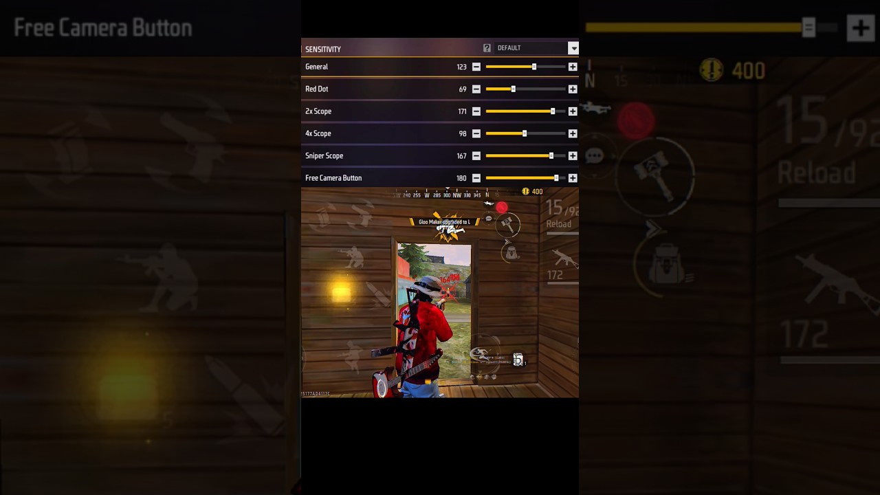 Free Fire Headshot Setting After Ob52 Update 2025⚡Best Sensitivity settings ⚙️|Sensitivity setting