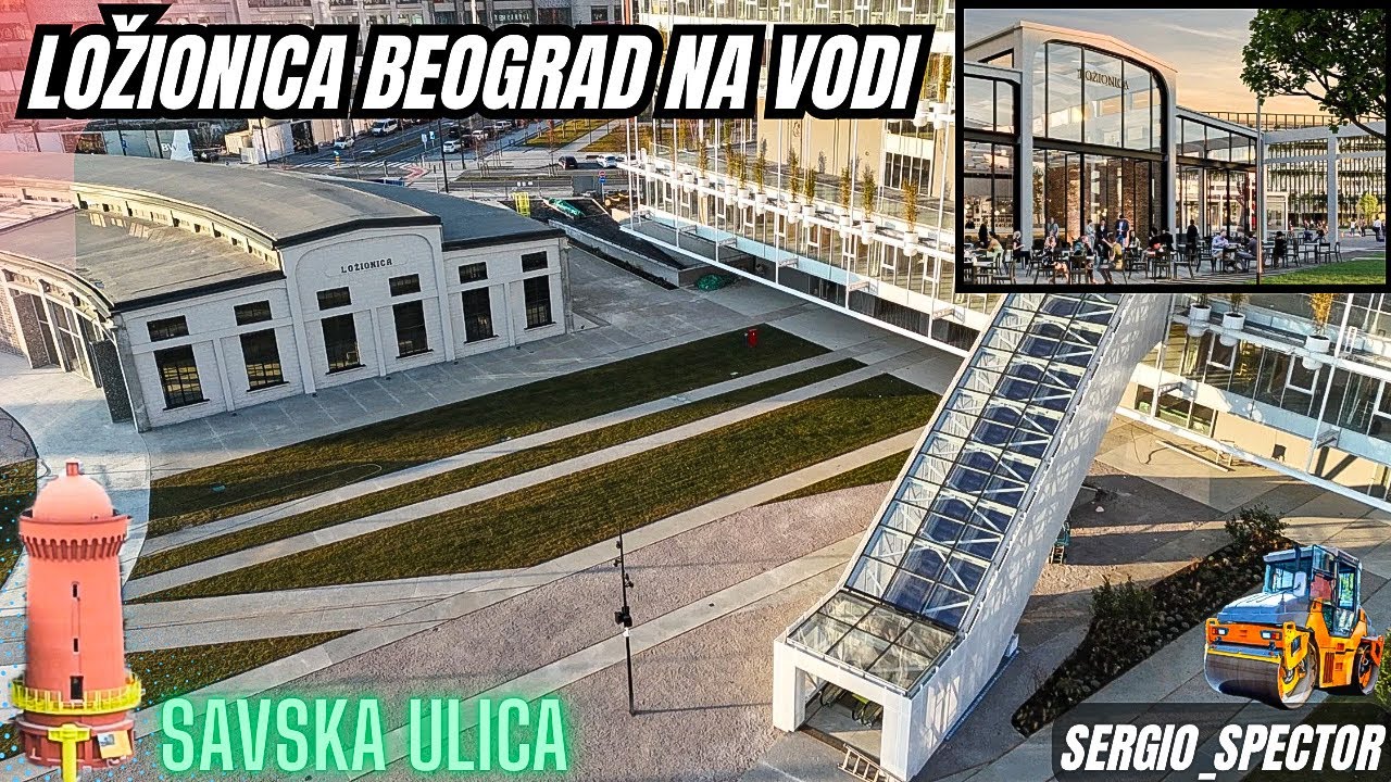 Beograd na vodi LOŽIONICA asfaltiran prilaz ka garaži, zgrade uz Savsku radovi,Teslin kvart #beograd