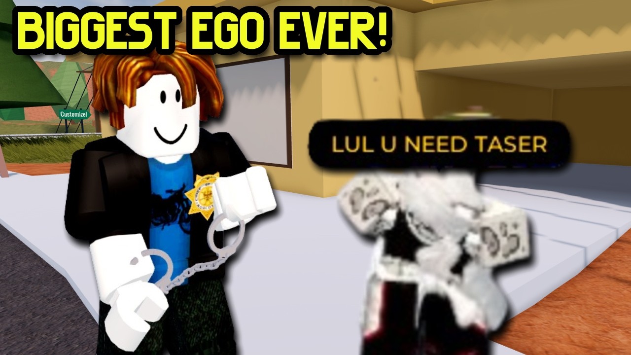 УНИЧТОЖЕНИЕ ЭГОИСТИЧНОГО ПРЕСТУПНИКА в Roblox Jailbreak