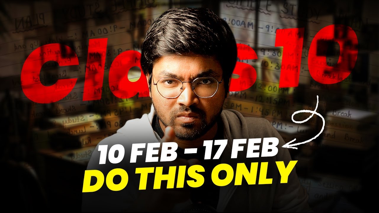 Class 10 - 1 Feb to 17 Feb FINAL Day-Wise & Subject-Wise Planner (that actually works)
