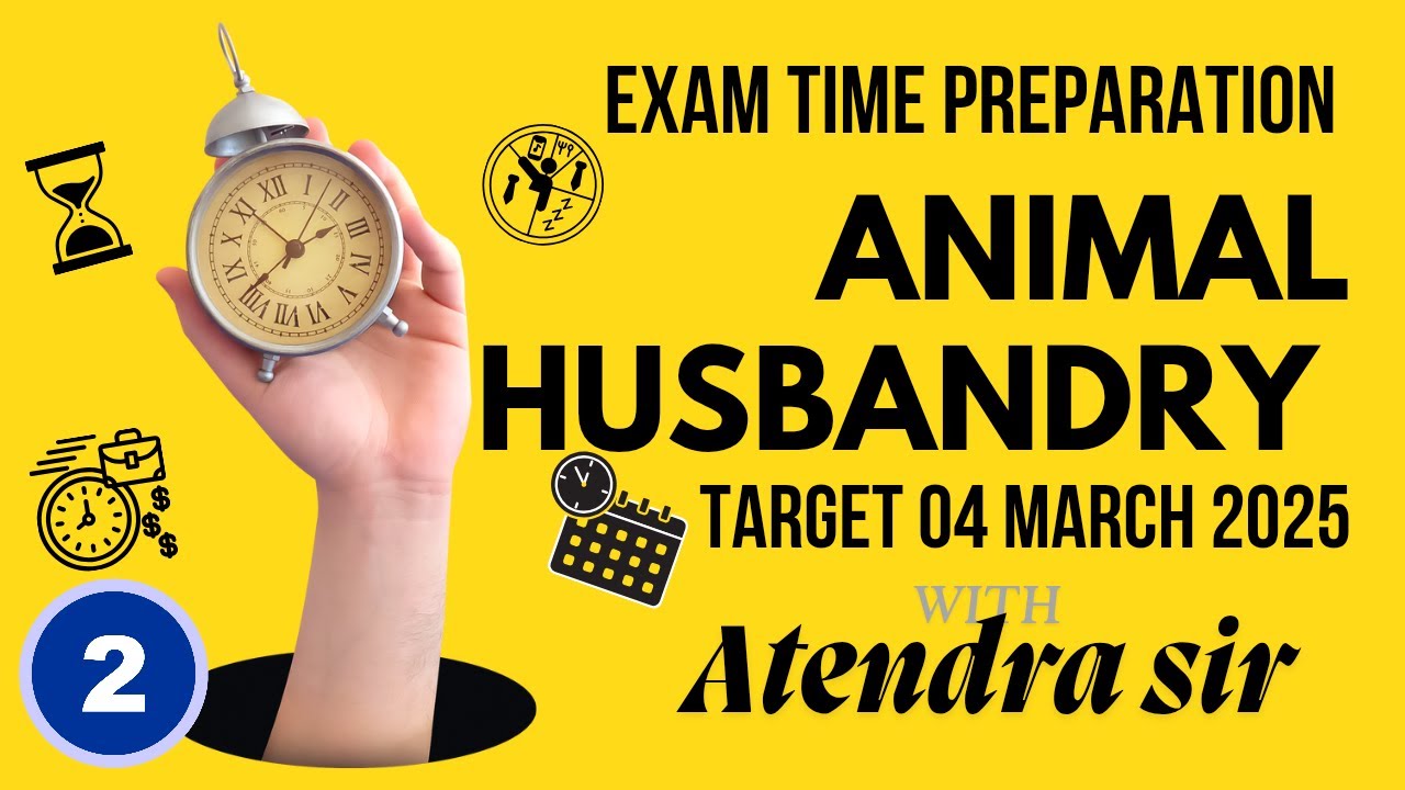 ANIMAL HUSBANDRY | EXAM TIME REVISION | ONESHOT- 2 #agriculturegurudev @agriculturegurudev4265
