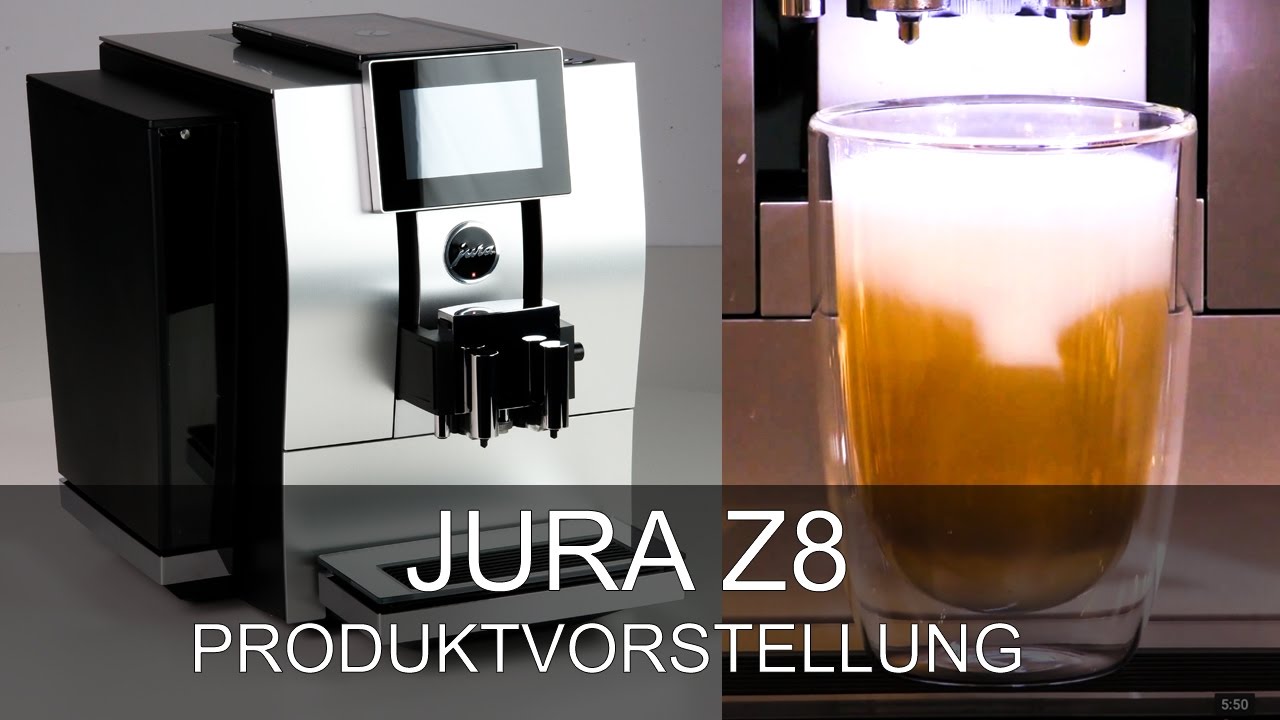 Jura Z8 Aluminium Kaffeevollautomat - Thomas Electronic Online Shop