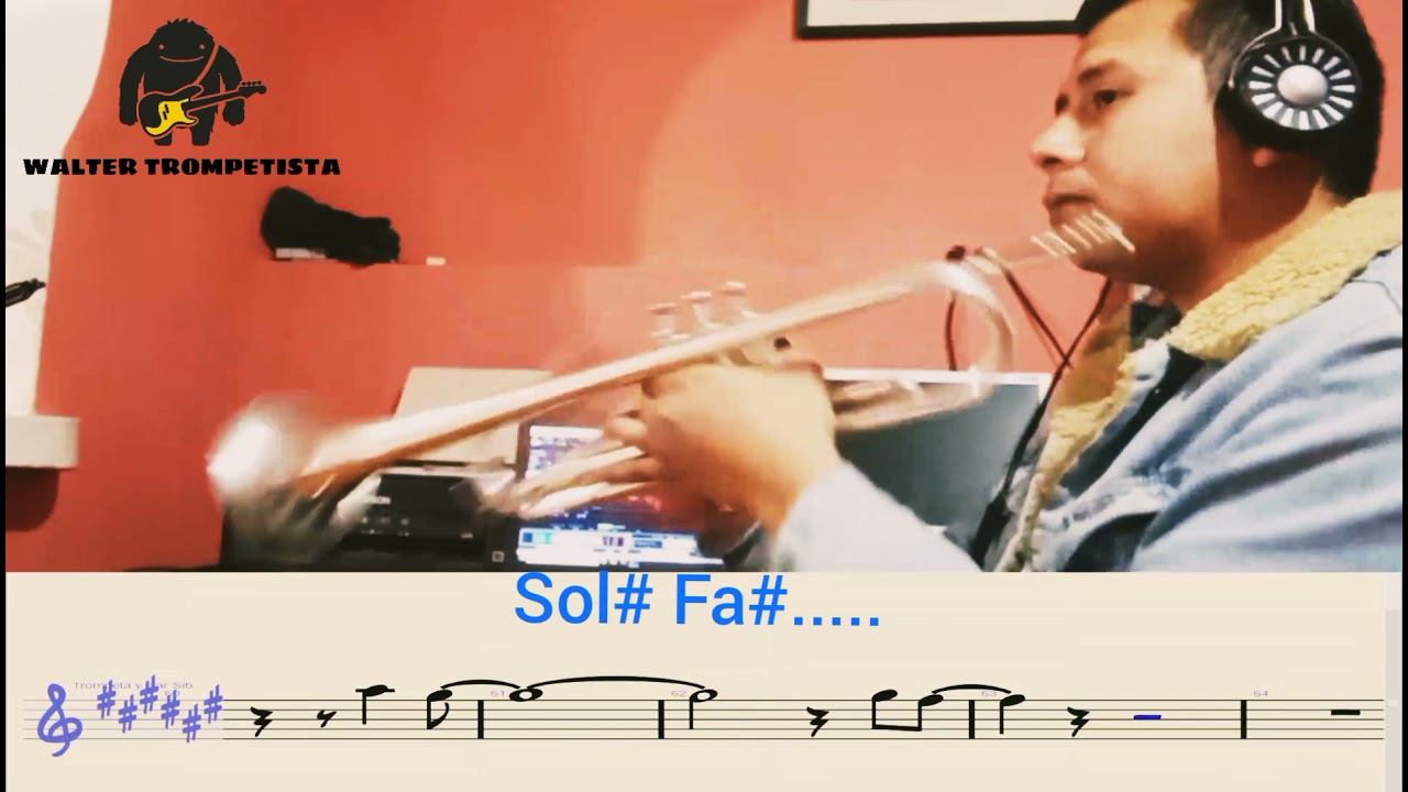 Así fue,  Partitura PDF y Notas trompeta