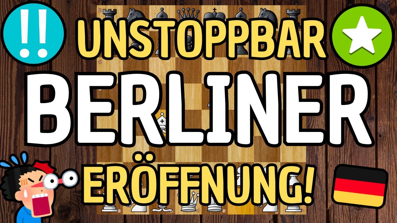 3,7 Millionen Spieler gewinnen mit dieser Er&ouml;ffnung 😲 (Berliner Er&ouml;ffnung)