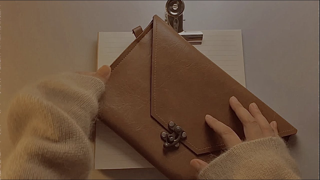 ASMR no talking | 1 hour journal with me