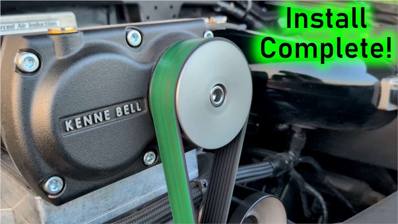2.6L Kenne Bell Supercharged SVT Lightning -- Dragy Times, Roll Races, and Blower Noises!
