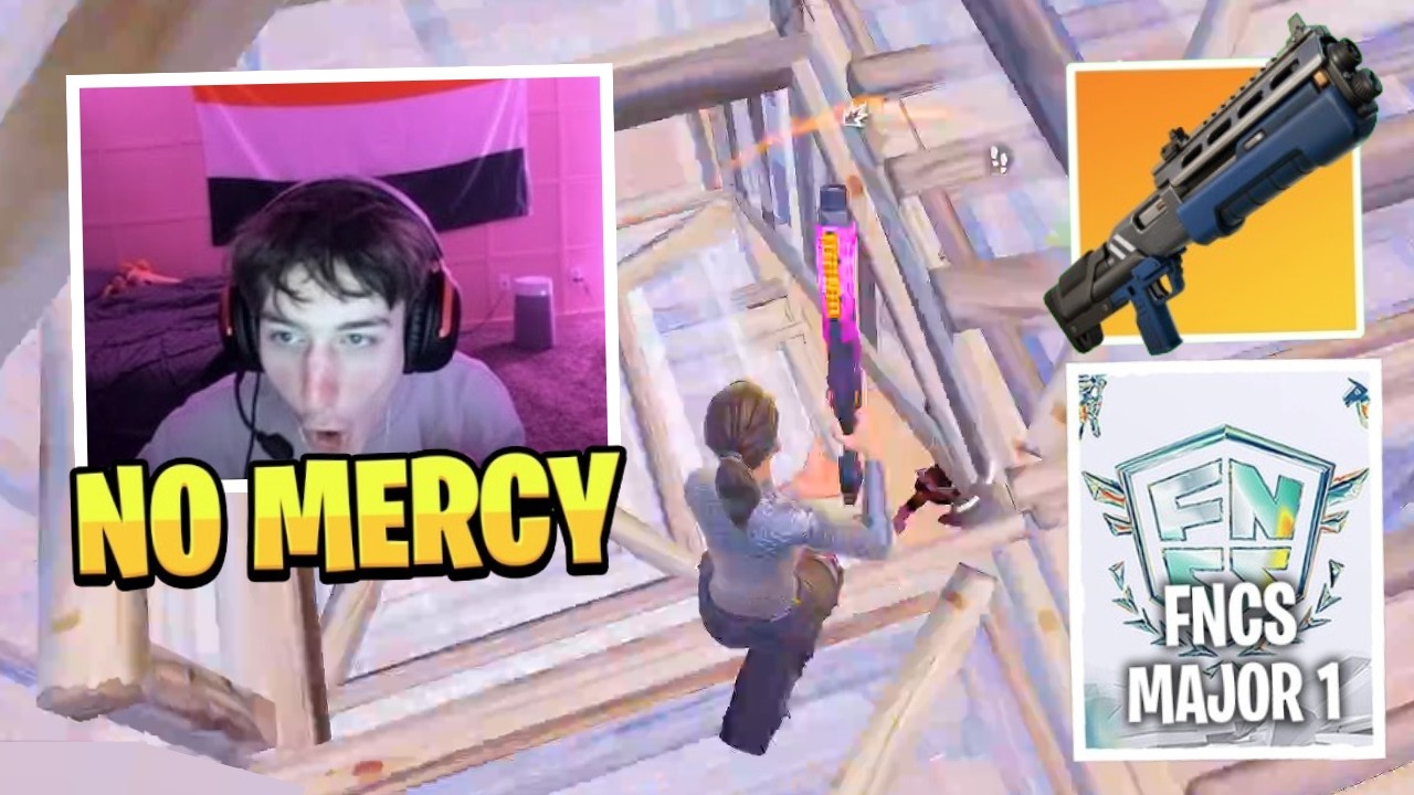 PeterBot Shows Off NO MERCY in FNCS Division 1 Opens!