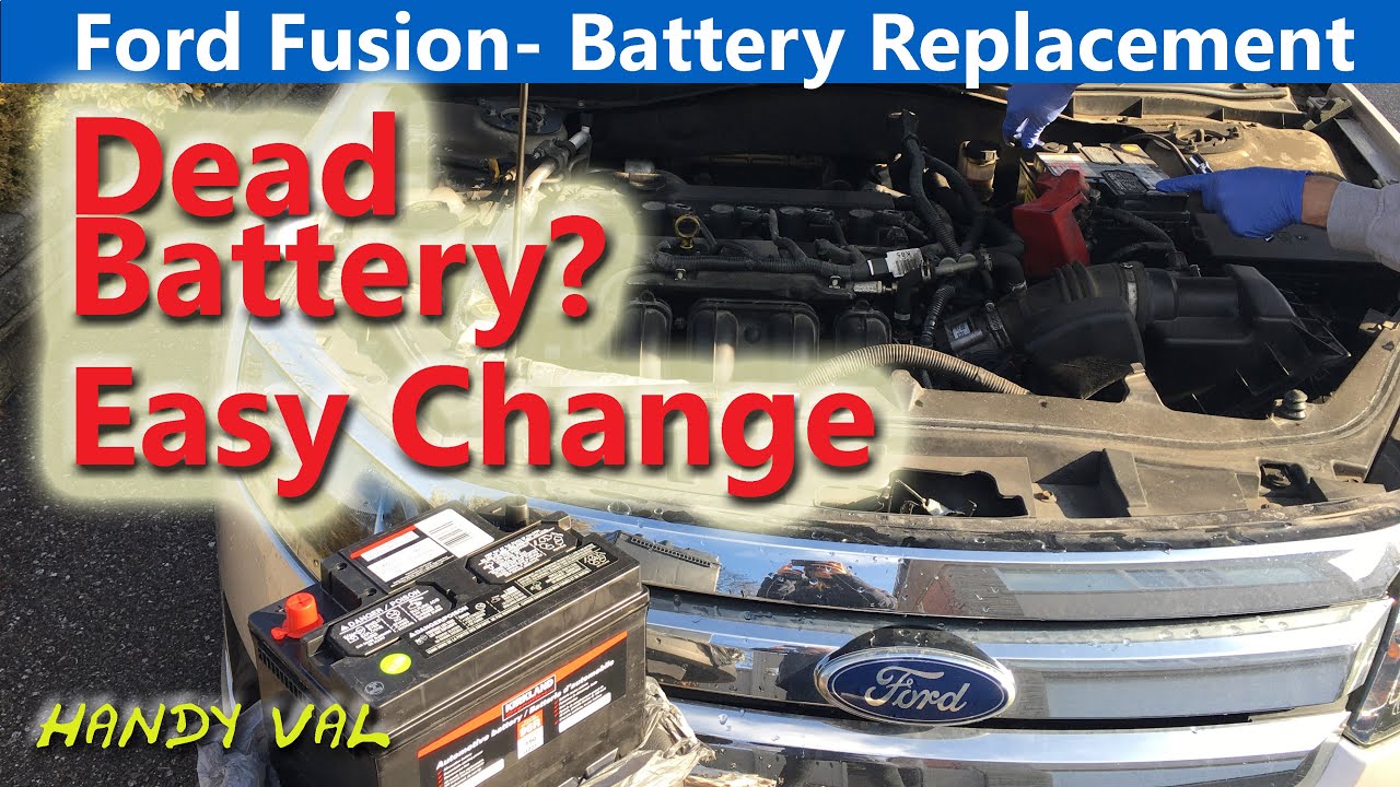 Замена аккумулятора Ford (Fusion) — простая пошаговая инструкция