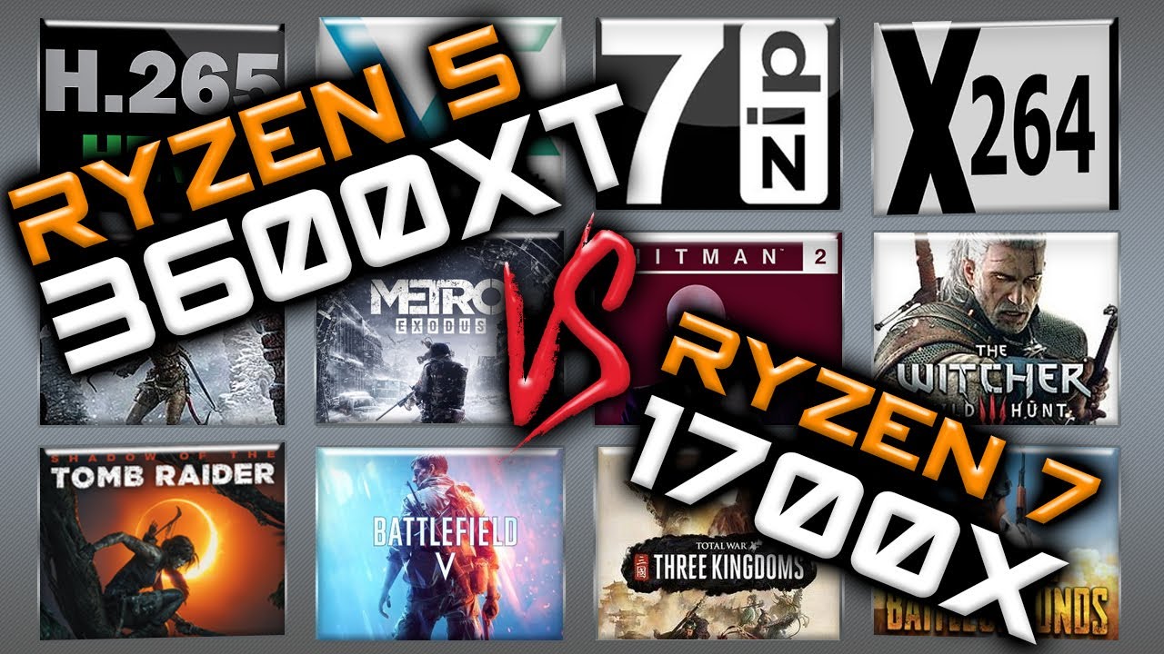 3600XT vs 1700X Benchmarks &ndash; 15 Tests