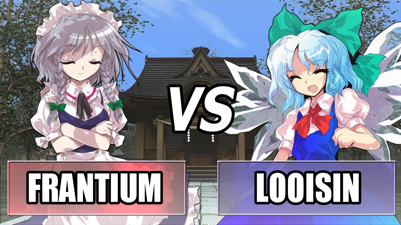 Hisoutensoku: Frantium (Sakuya) vs Looisin (Cirno) FT2 | High Level Gameplay