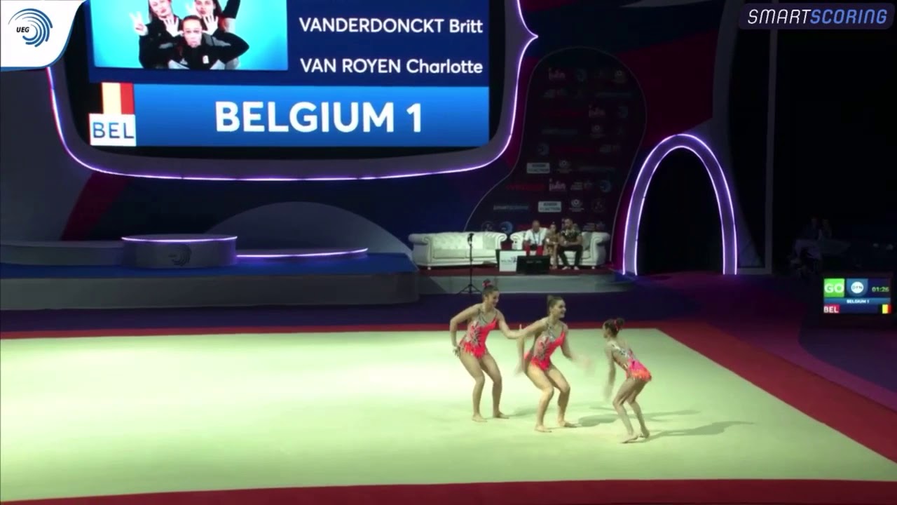 EC 2019 - SEN WG Belgium 1 DYN (Charlotte Van Royen, Talia De Troyer, Britt Vanderdonckt)