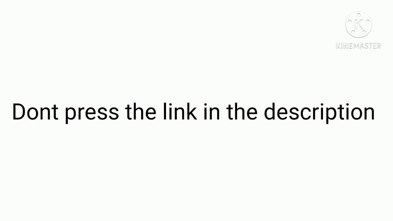 #imoof Don't press the link