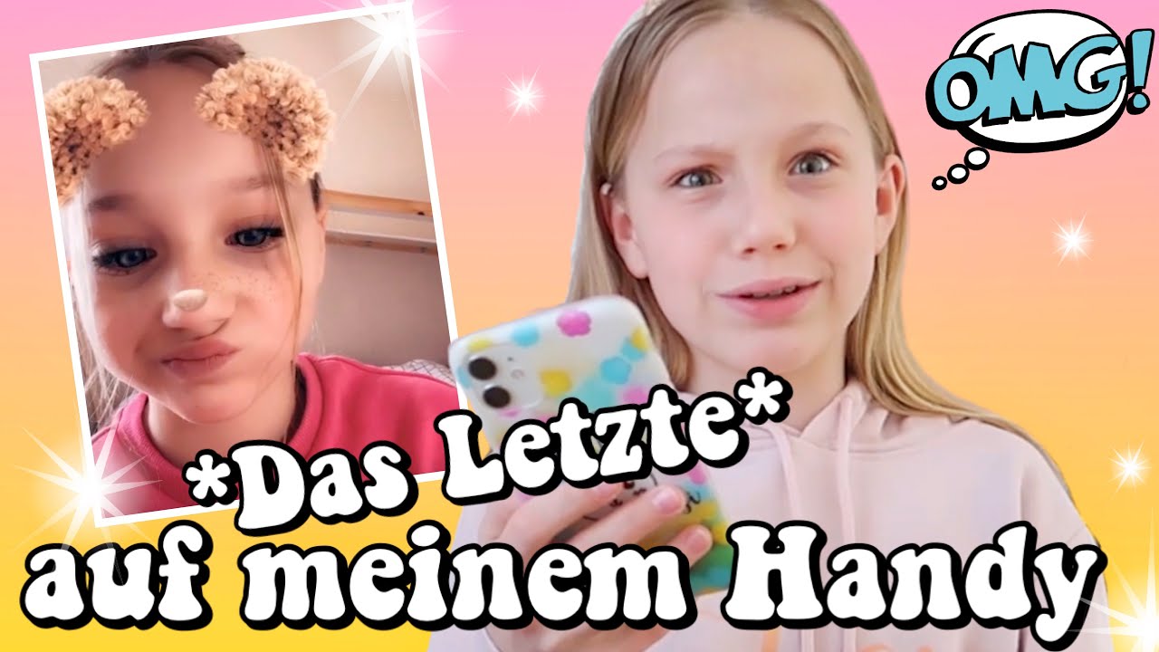 ICH ZEIGE EUCH DAS LETZTE AUF *MEINEM HANDY* 🙃 PEINLCHE MOMENTE 💜 HEY ISI Kleine Familienwelt