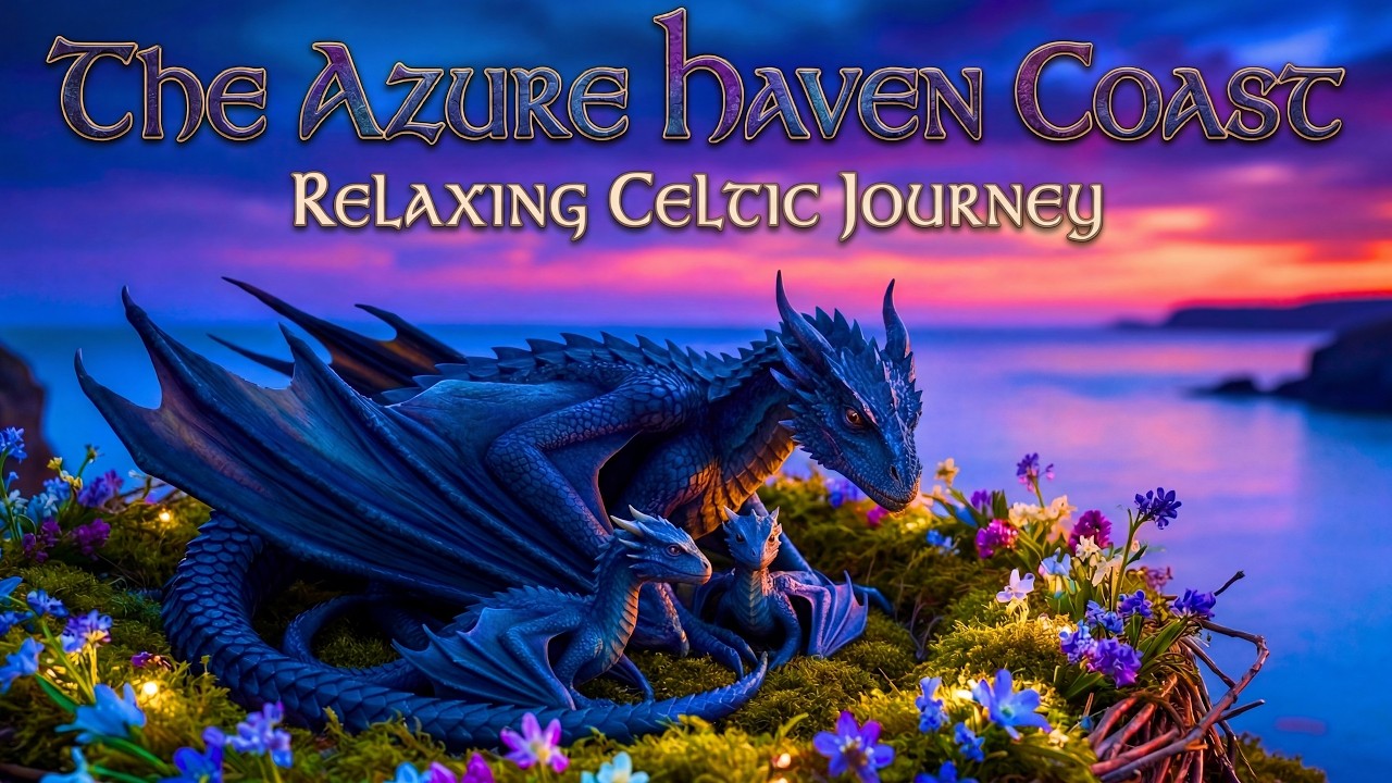 3 Hours of Enchanting Medieval Celtic Music & Spring Fantasy Ambience | The Azure Haven Coast