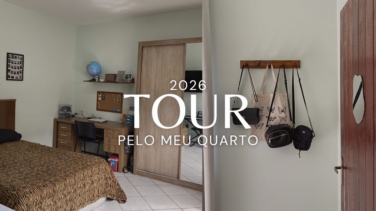 Tour pelo meu quarto | 2026