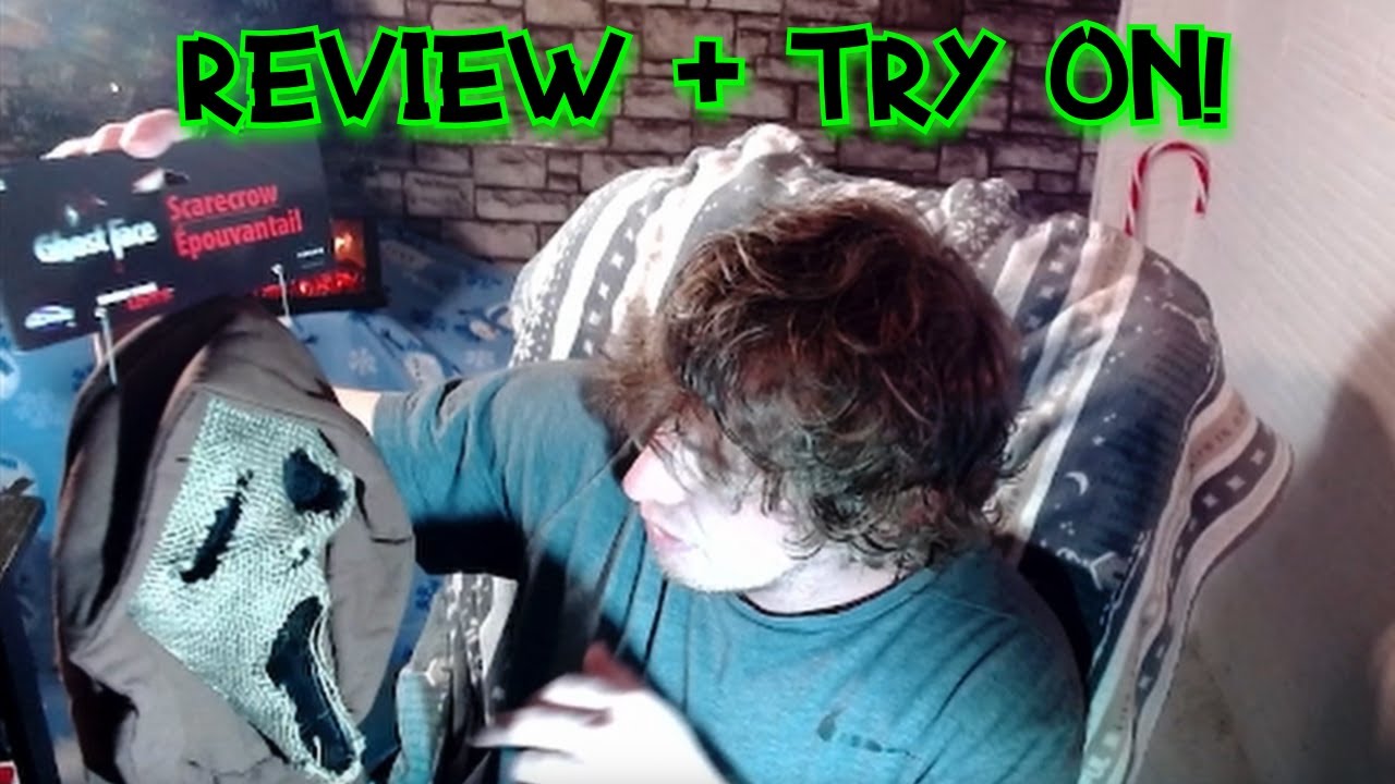 GhostFace Scarecrow Mask Review!