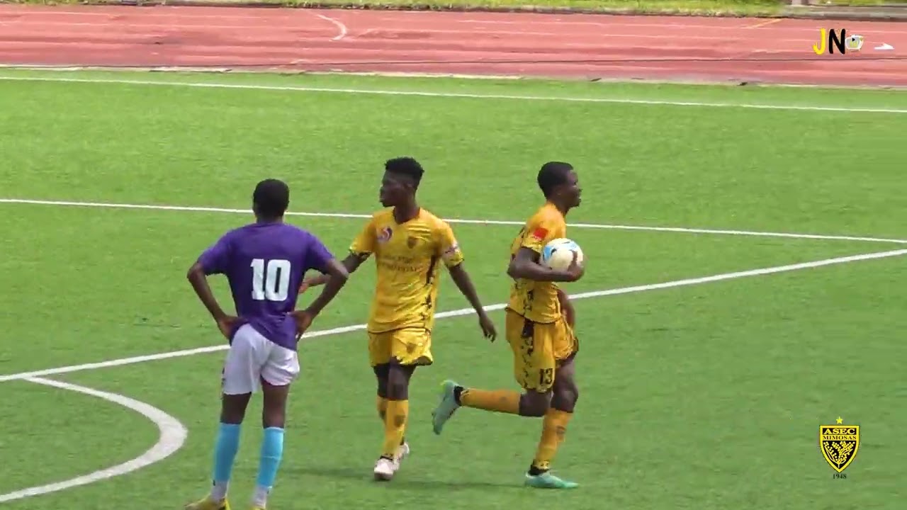 Championnat U20 J12 AS Denguélé 2-3 ASEC Mimosas (Résumé)