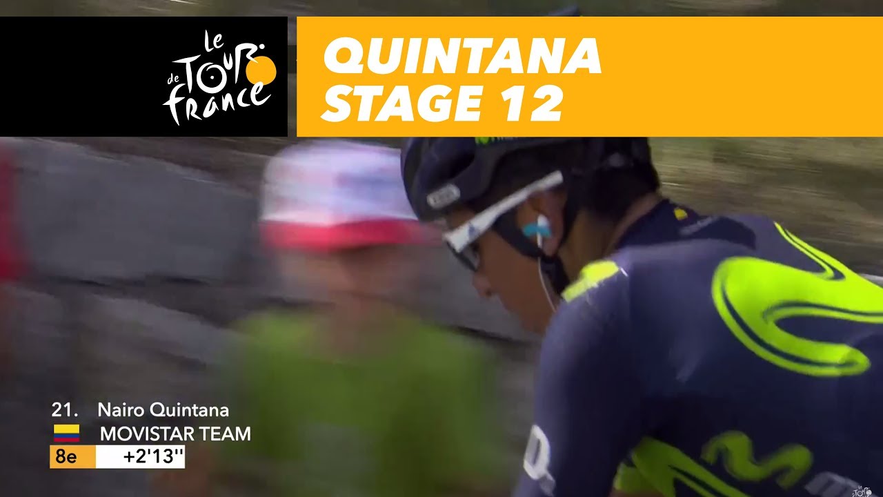 Quintana is dropped! - Stage 12 - Tour de France 2017