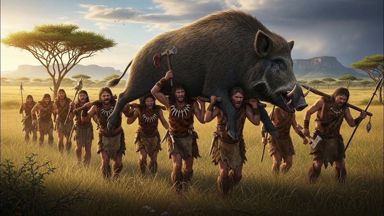 2.4 Million Years Ago: When Humans Fought a Monster to Survive || Realistic Prehistoric Life