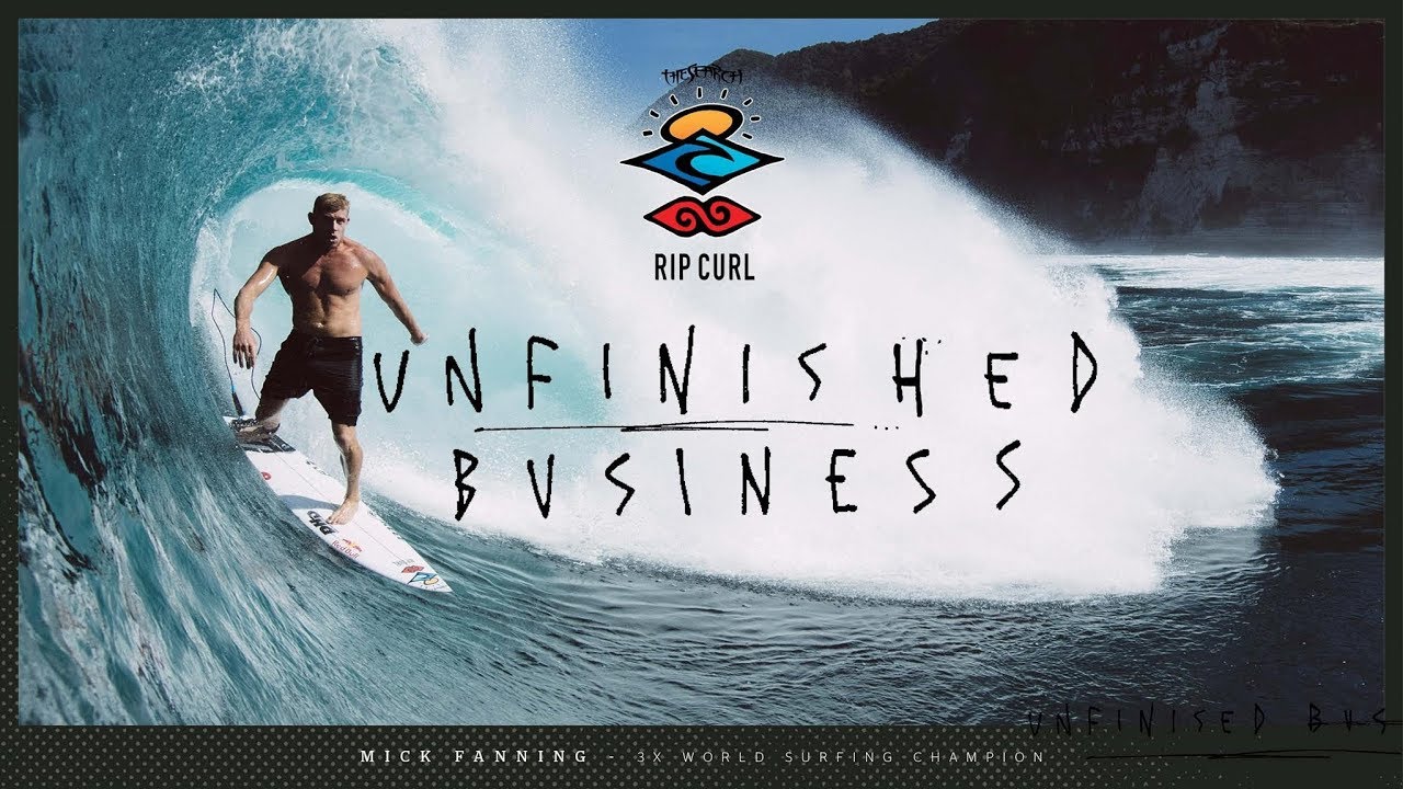 Rip Curl's #TheSearch featuring Mick Fanning | Unfinished Business