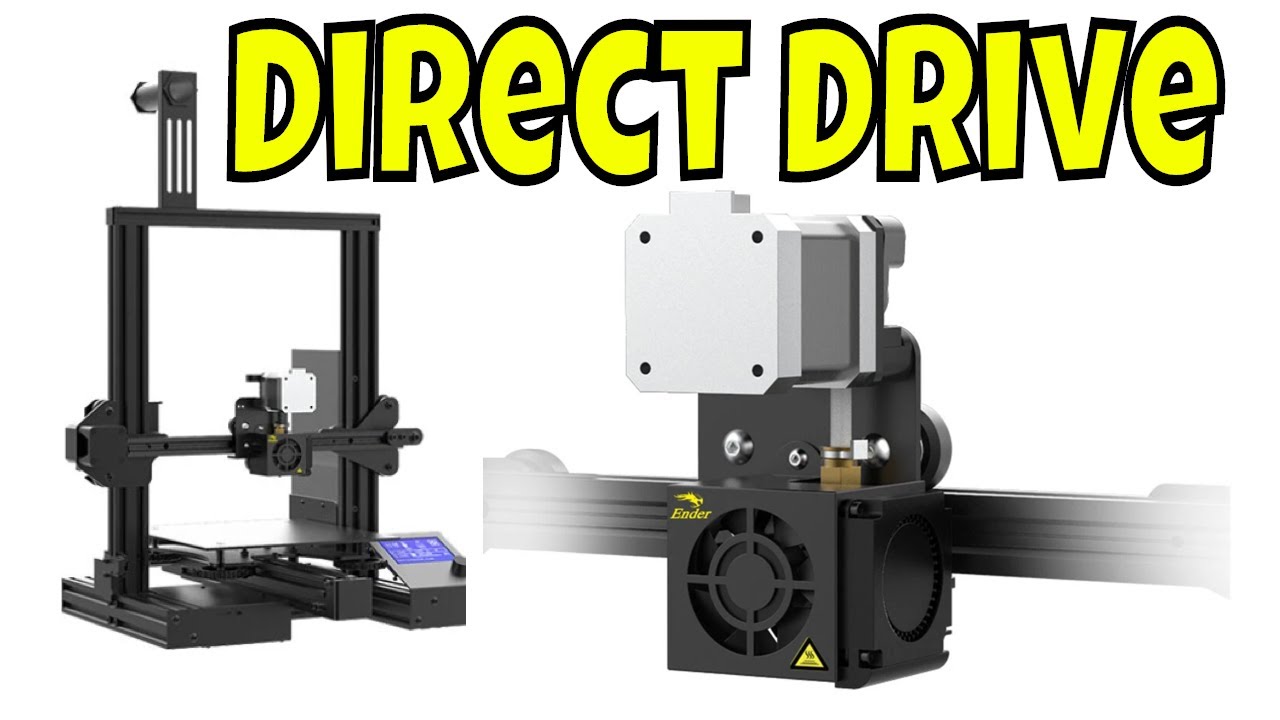 Экструдер с прямым приводом на Creality Ender 3