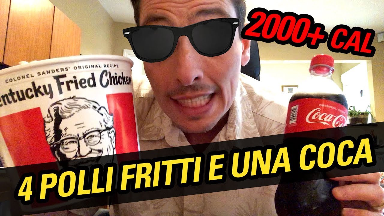 4 POLLI FRITTI E UNA COCA da Kentucky Fried Chicken
