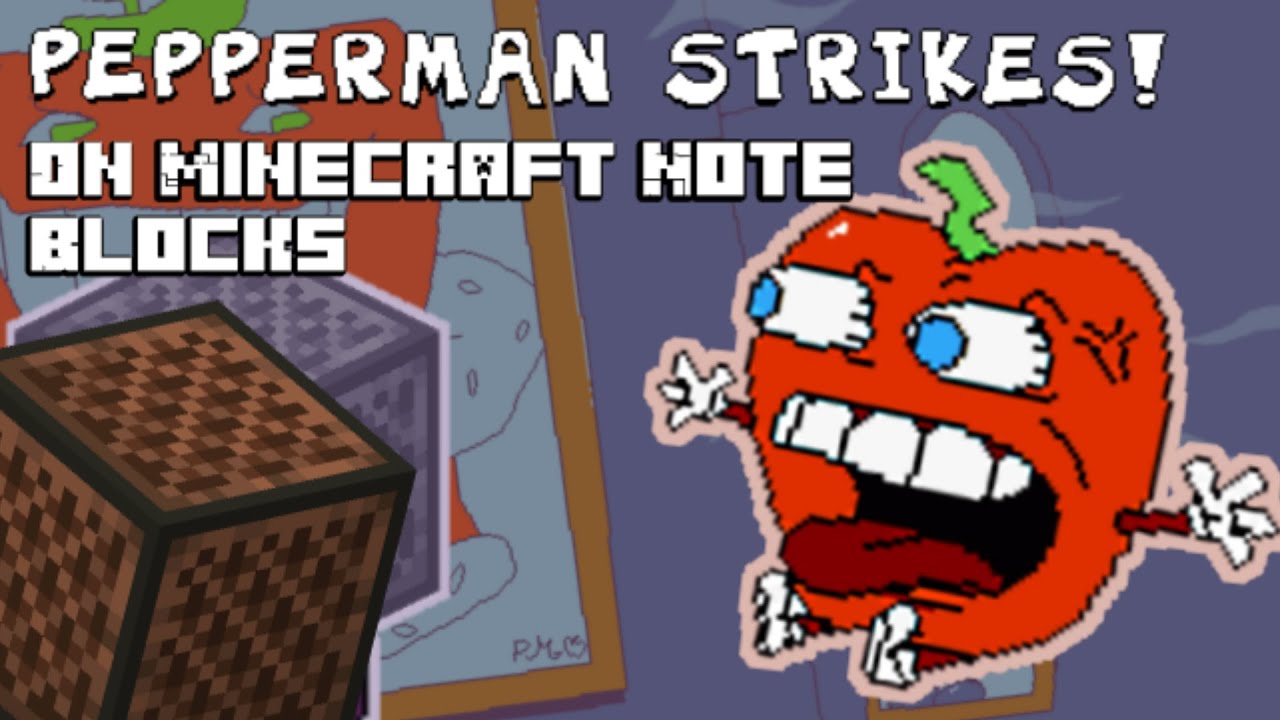 Pepperman Strikes! ON MINECRAFT [NBS ON DESCRIPTION]