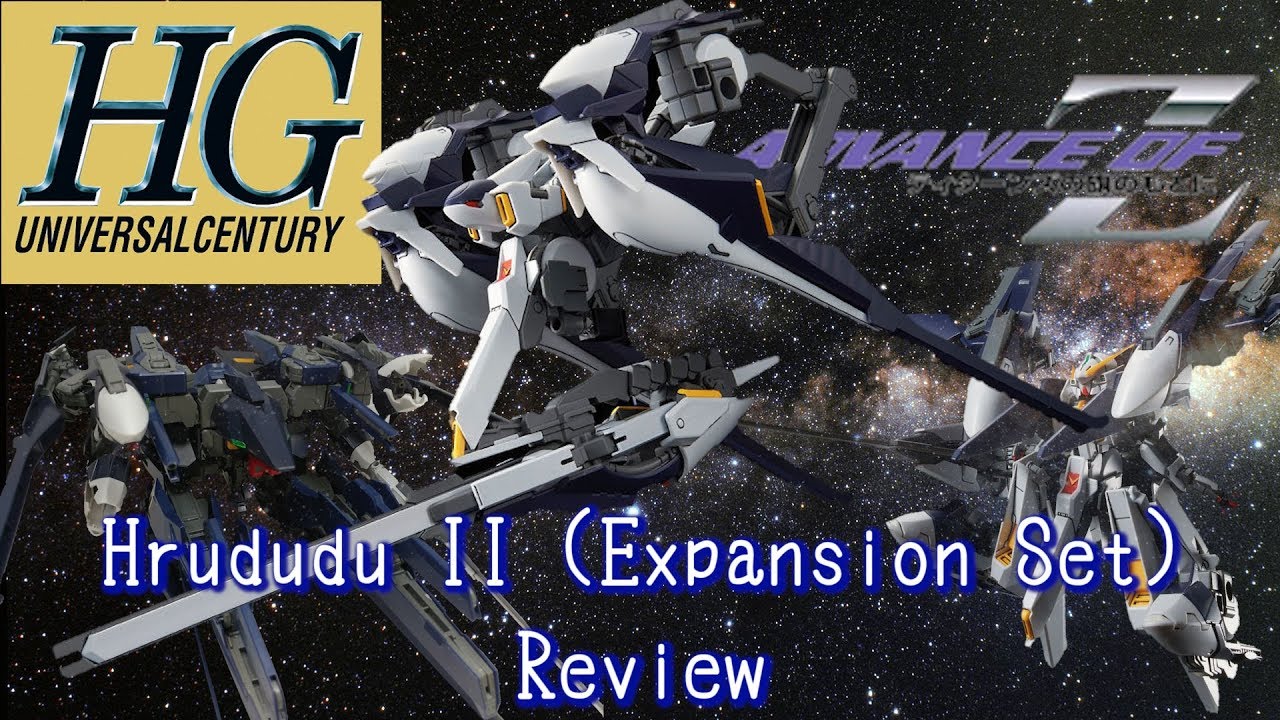 Обзор дополнения P-Bandai HG Hrududu II | Advance of Zeta: The Flag of Titans