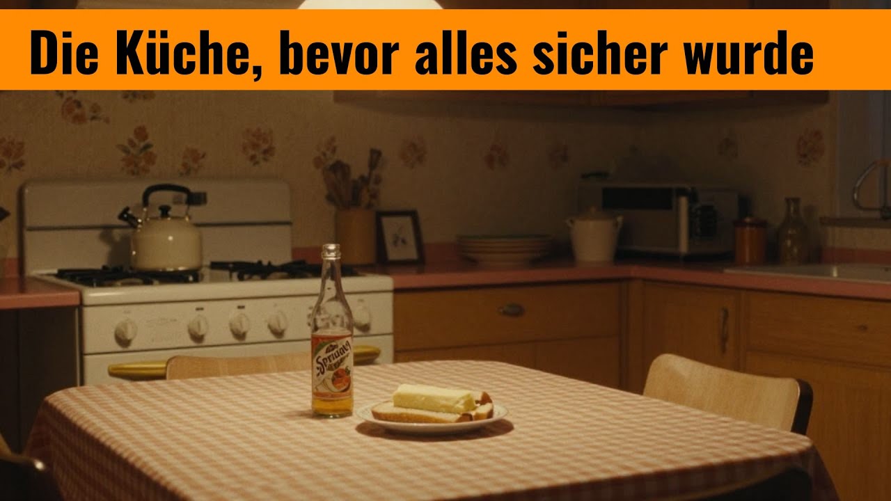 Die Küche, bevor alles sicher wurde