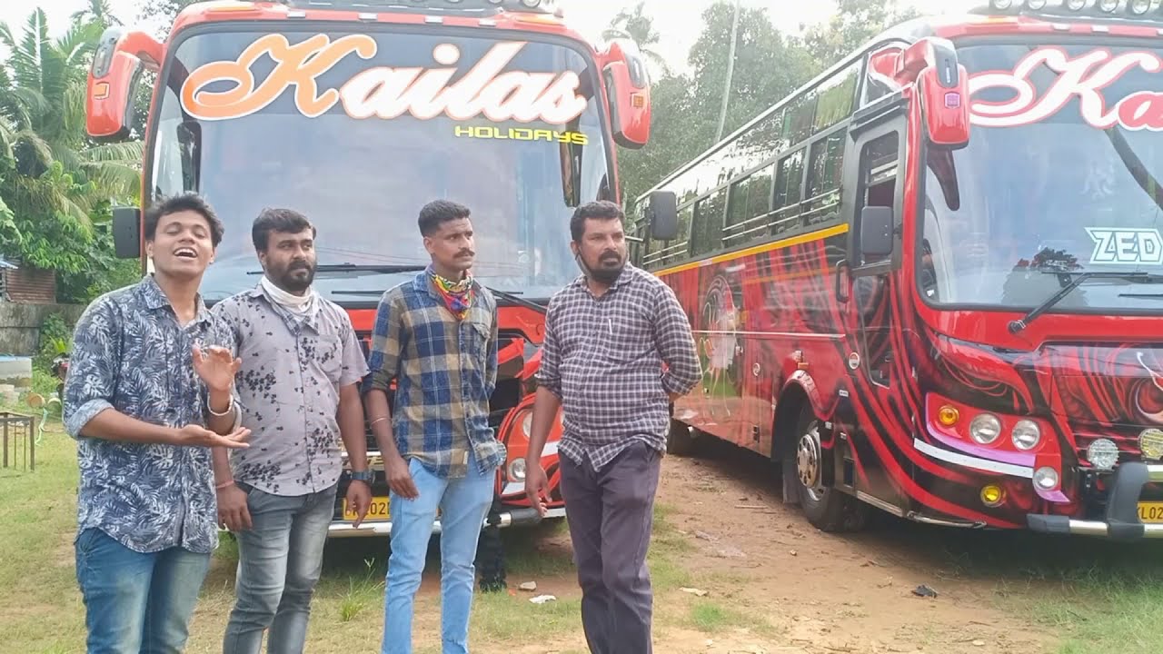 ഇങ്ങനെ ഒരു വരവ് ആരും പ്രതീക്ഷിച്ചു കാണില്ലാ😍 KAILAS HOLIDAYS ❤️ Kollam  || Bus bay || Tourist bus.