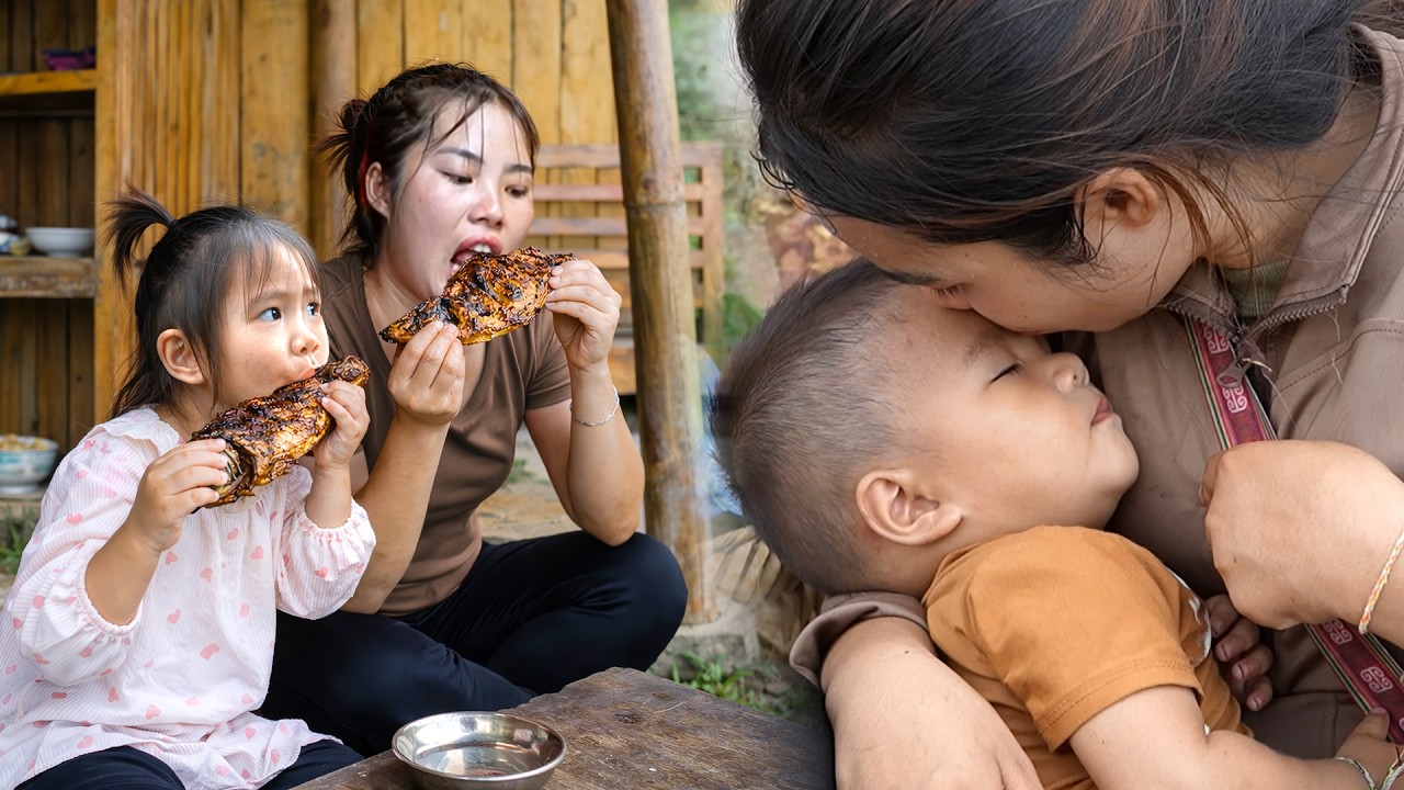 How to make 500kg+ homemade dried fish with my kids Nhi & Khoi to sell at the market