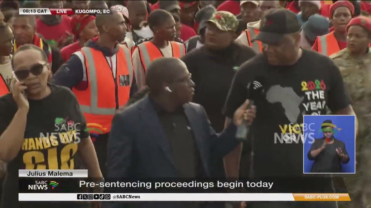 Malema Firearm Case | Marshall Dlamini reacts ahead of court proceedings