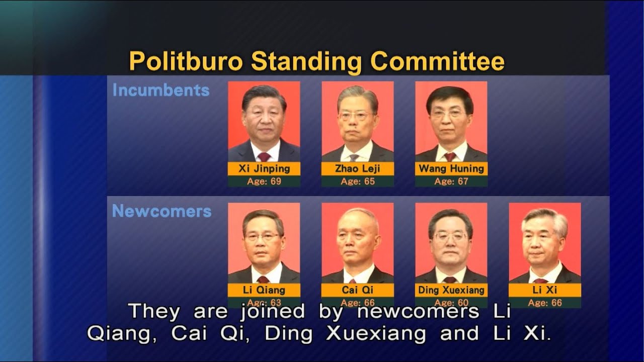 Allies Join Xi Jinping in New Politburo | HKIBC News